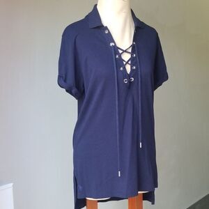 Polo Ralph Lauren Tunic Navy Top‎ Shirt
